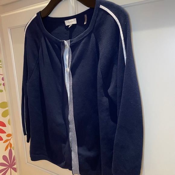 Kinross 2-Button Cotton Cardigan - Picture 5 of 10